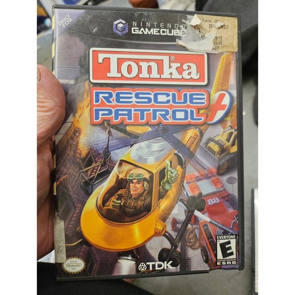 Tonka Rescue Patrol Nintendo GameCube Game GC TDK Mediactive DOL-GTQE-USA